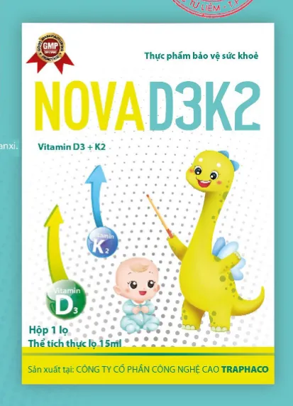 Đánh giá chi tiết vitamin novad3k2