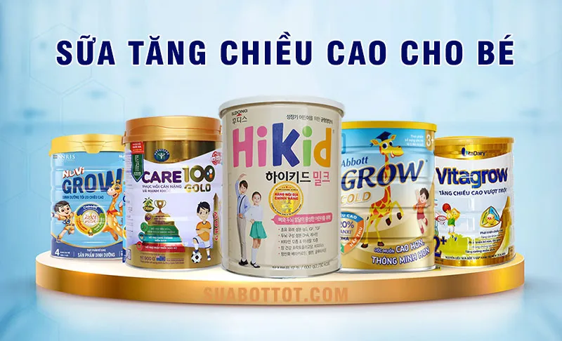 Top đồ uống giúp tăng chiều cao cho trẻ